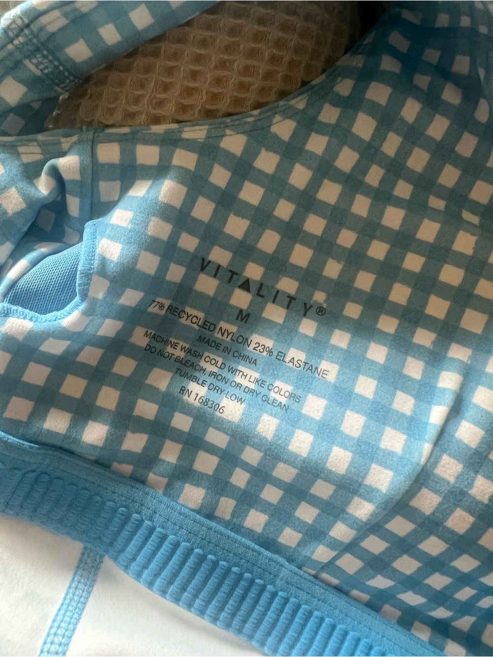 Vitality Cloud II™ Babydoll Dress - Capri Gingham - NEVER WORN - Picture 5 of 5